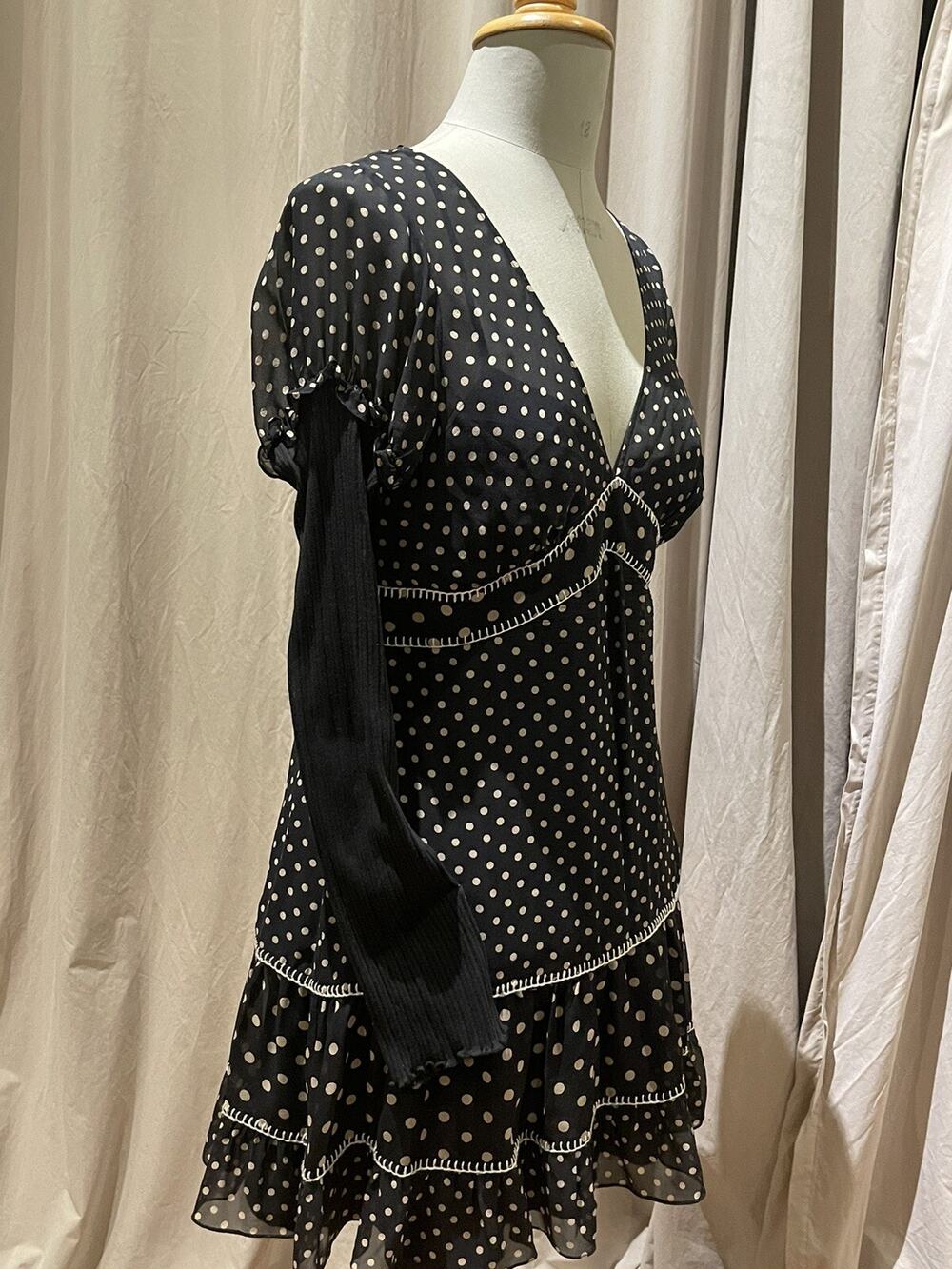 Vintage y2k Silk BCBG Mini Dress/ Tunic Unworn! Size 12 Large
